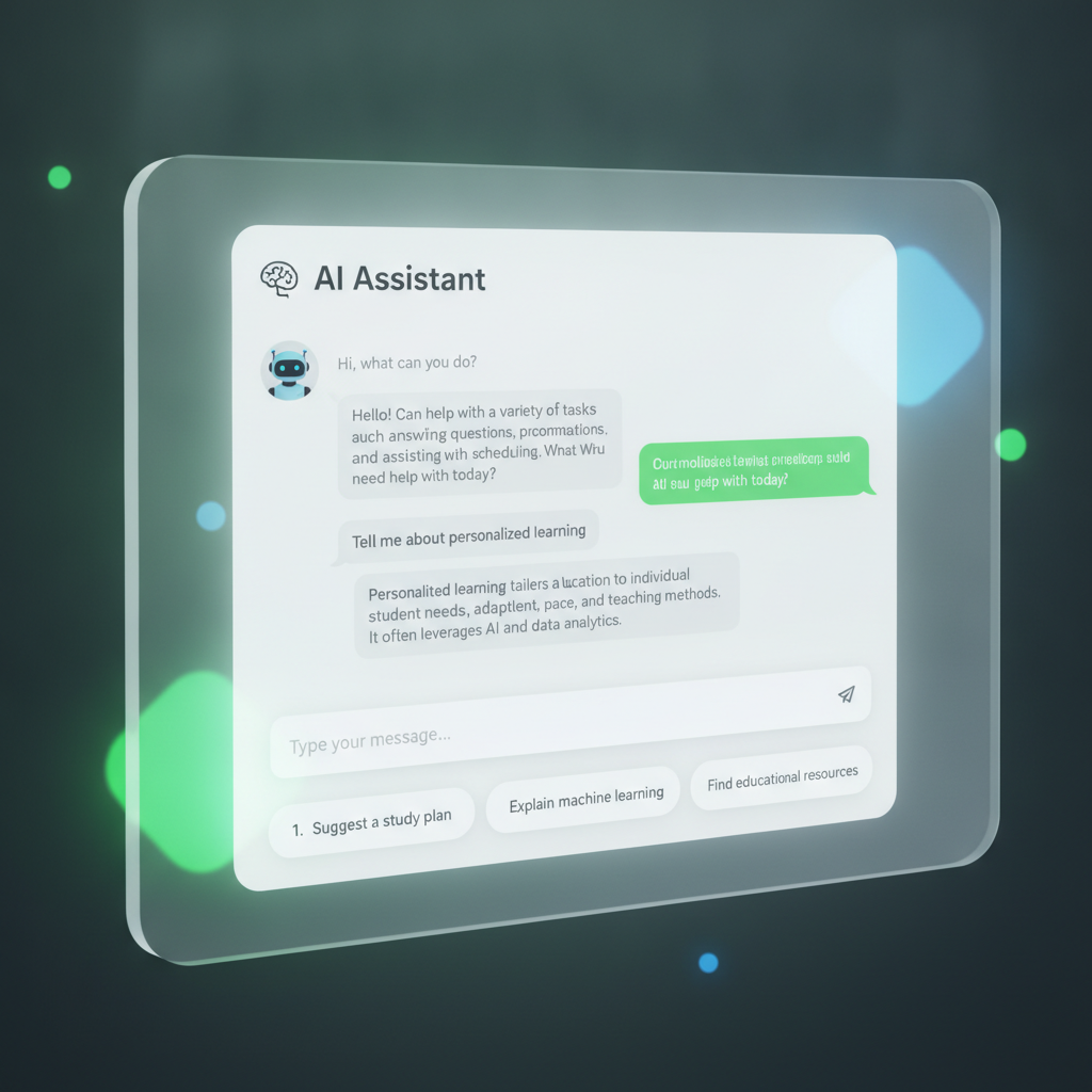 Chat assistente de IA