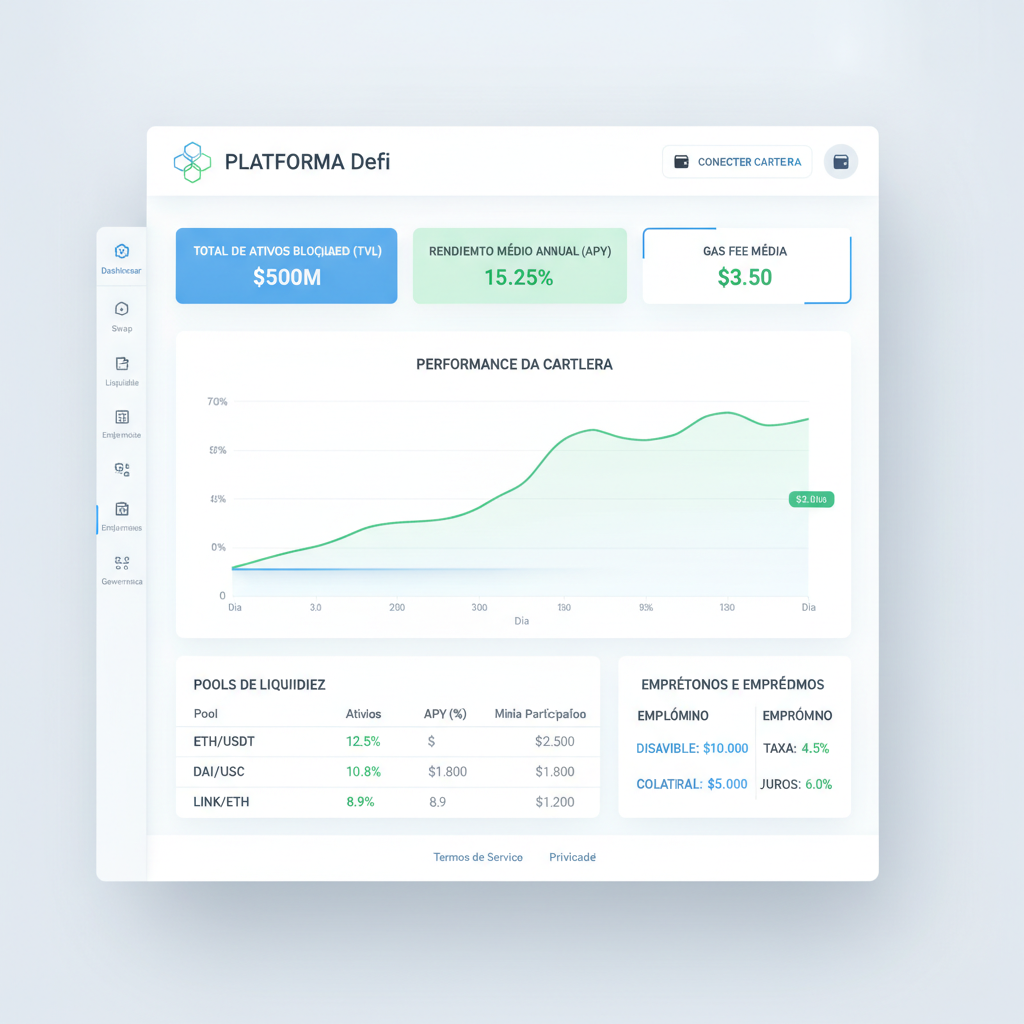 Dashboard DeFi