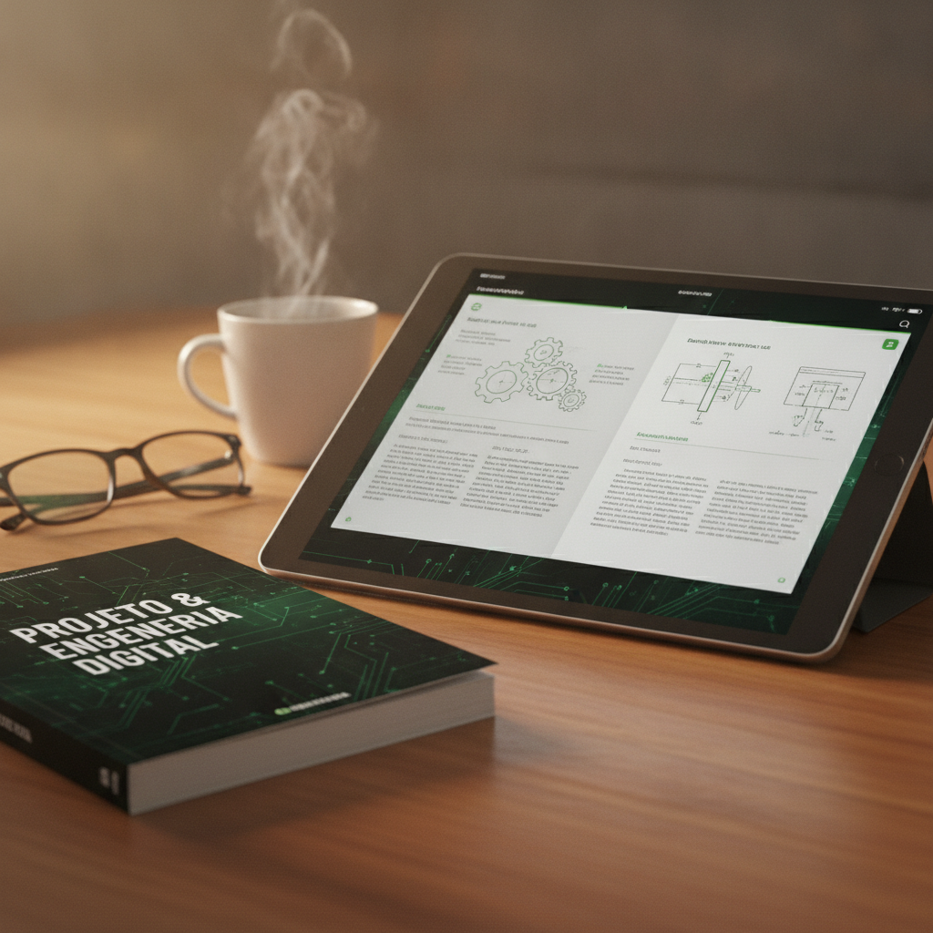 E-book no tablet