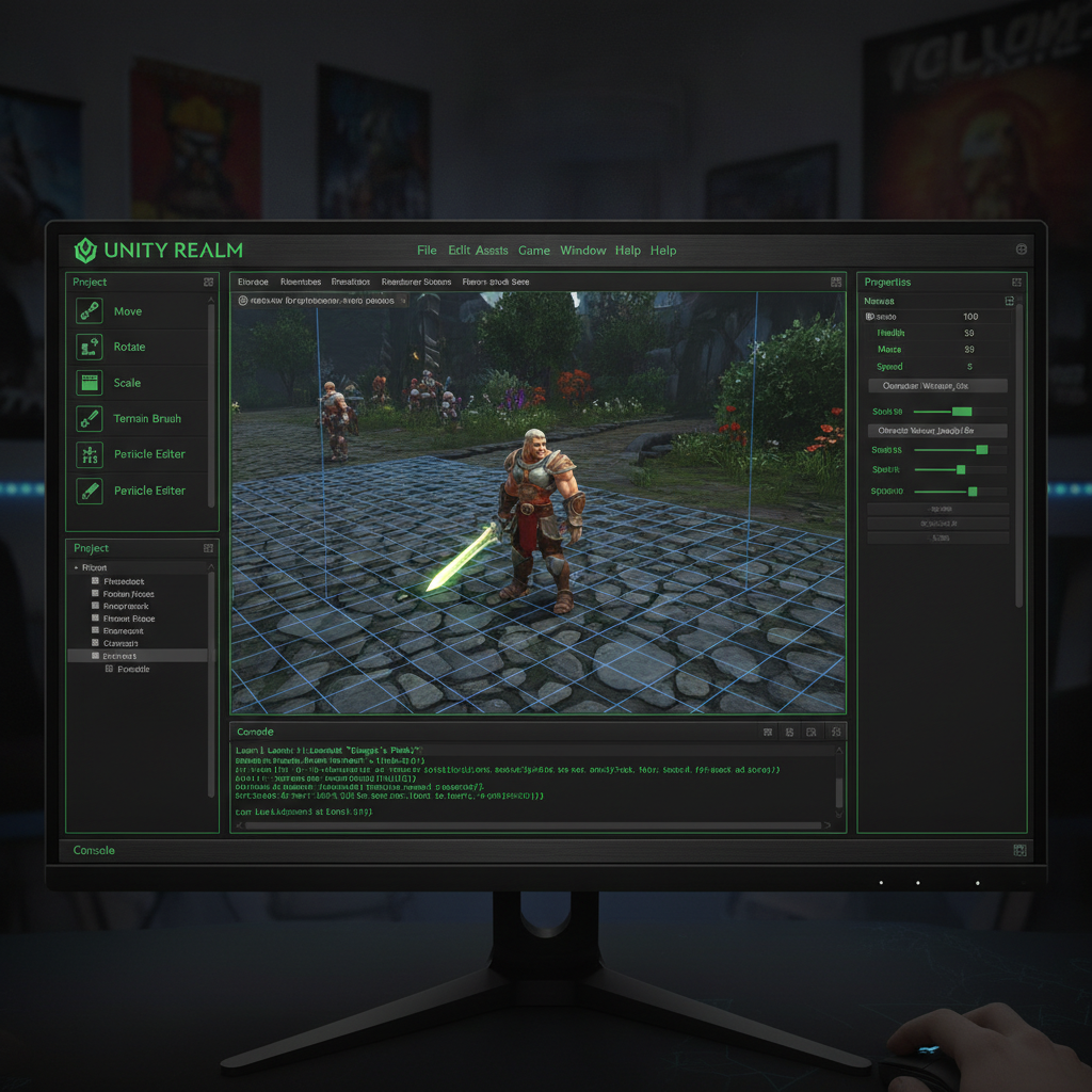Editor de jogo 3D